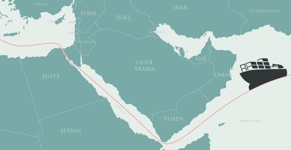 Red Sea Shipping shutterstock_2603734061